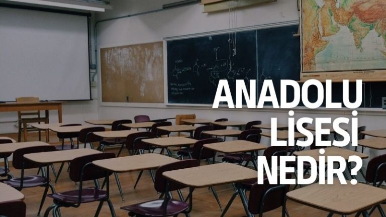 Anadolu Lisesi Nedir Avantajları Nelerdir Hangi Alanlar Vardır