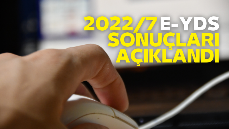 2022 e-YDS 2022/7 (Almanca/Fransızca) Sonuçları Açıklandı