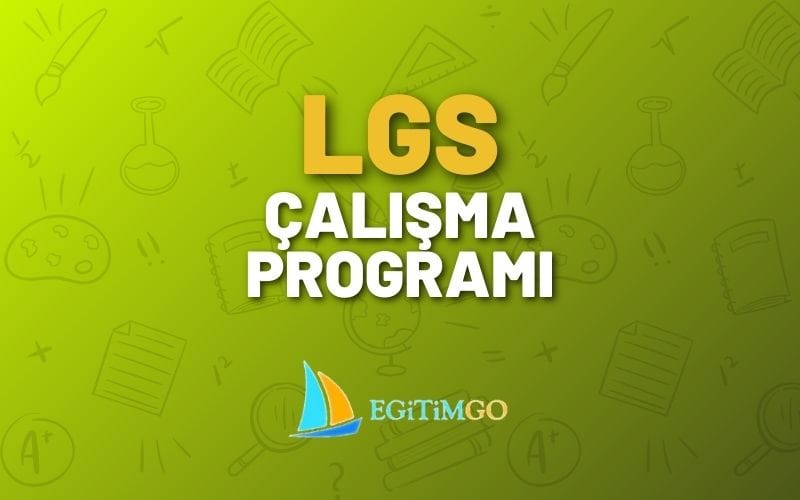 2026 LGS Çalışma Programı (Ücretsiz)