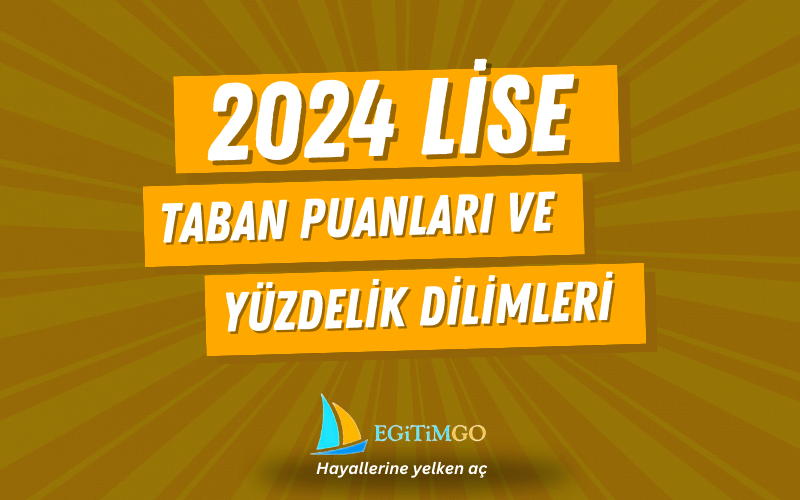Trabzon Lise Taban Puanları 2024 (Son 2 yıl) – Yüzdelik Dilimleri (LGS-MEB)