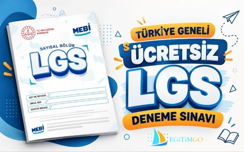 Türkiye Geneli ÜCRETSİZ LGS Deneme Sınavı (2027 LGS)